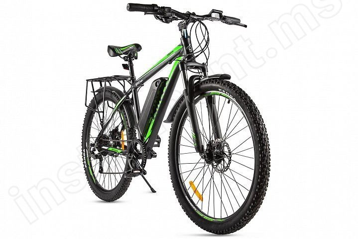 Электровелосипед (велогибрид) черно-синий Eltreco XT 800 new - фото 3